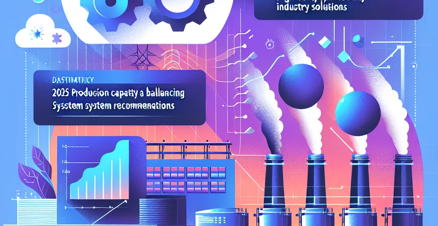 2025 年产能平衡调度系统推荐：高兼容性的行业方案